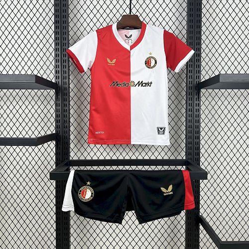 Kit Infantil Feyenoord Rotterdam 25/26 Casa