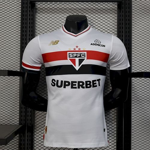Camisa Sao Paulo Casa 2025/26 Versão Jogador