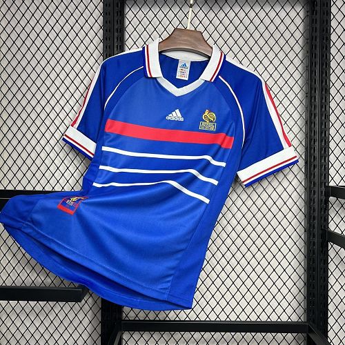Camisa França 1998 Casa Retrô
