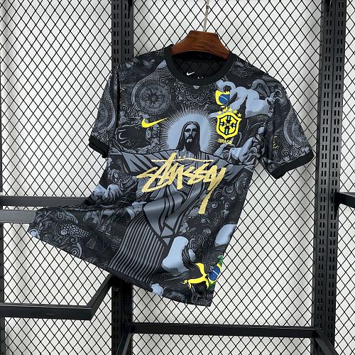 Camisa Brasil 24/25 X STUSSY