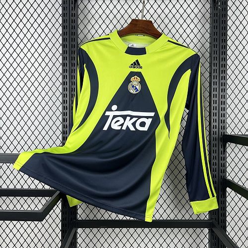 Camisa Real Madrid 99/00 Goleiro Manga Longa Retrô