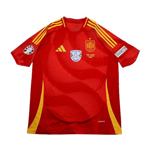 Camisa Espanha 24/25 UEFA Euro 2024 Champions Casa