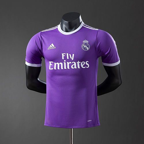 Camisa Real Madrid 16/17 Fora Versão Jogador Retrô