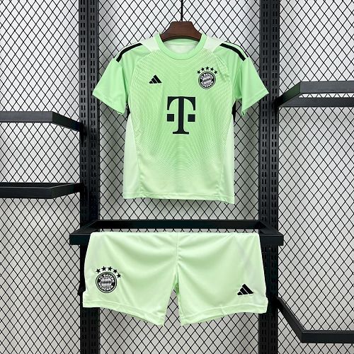 Kit Infantil Bayern Munich 25/26 Green Goleiro