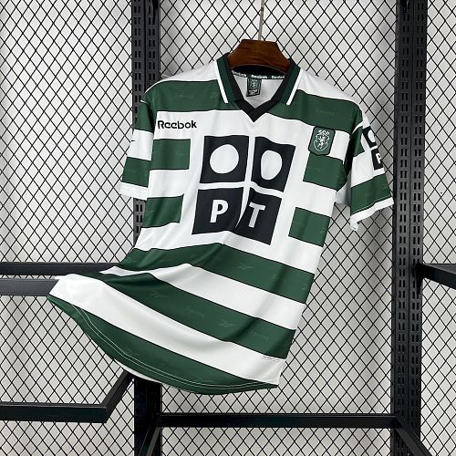 Camisa Top 1:1 Sporting CP 00/01 Casa Retrô