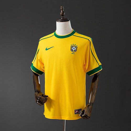 Camisa Brasil 1998 Casa Retrô Jerseys