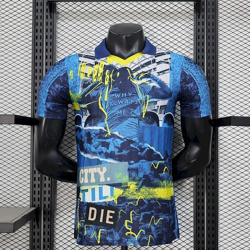 Camisa Manchester City 25/26 Blue Especial Edition Versão Jogador