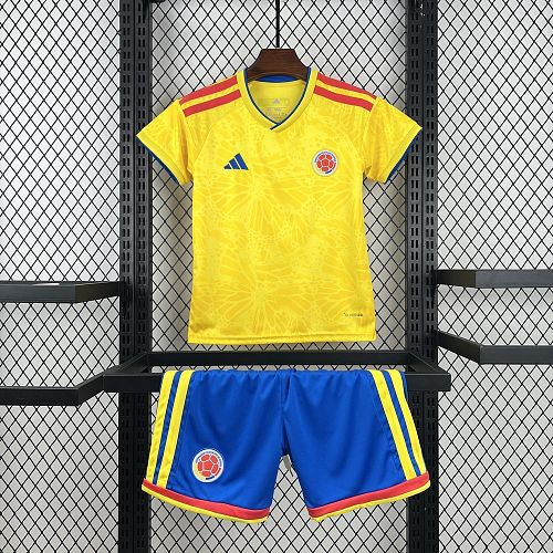 Kit Infantil Colômbia 2026 Copa do Mundo Casa