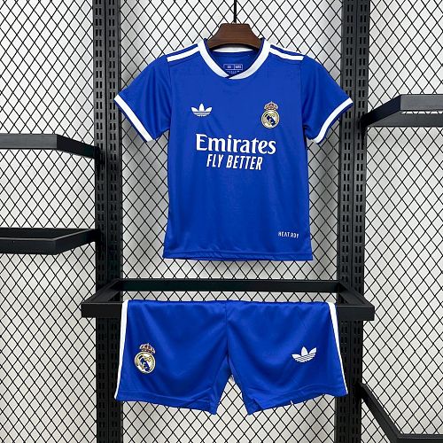 Kit Infantil Real Madrid 25/26 Terceira